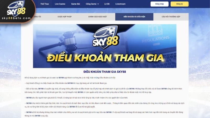 Dành thời gian tìm hiểu các chính sách được đề ra của nhà cái