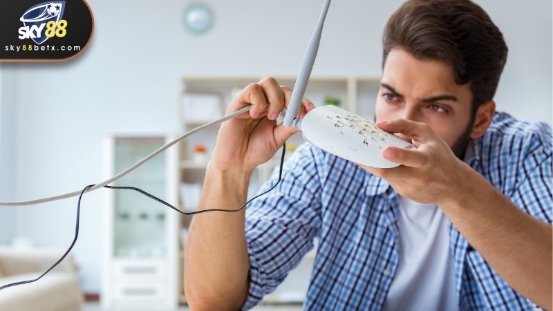Kết nối kém khiến cho quy trình gửi yêu cầu bị gián đoạn