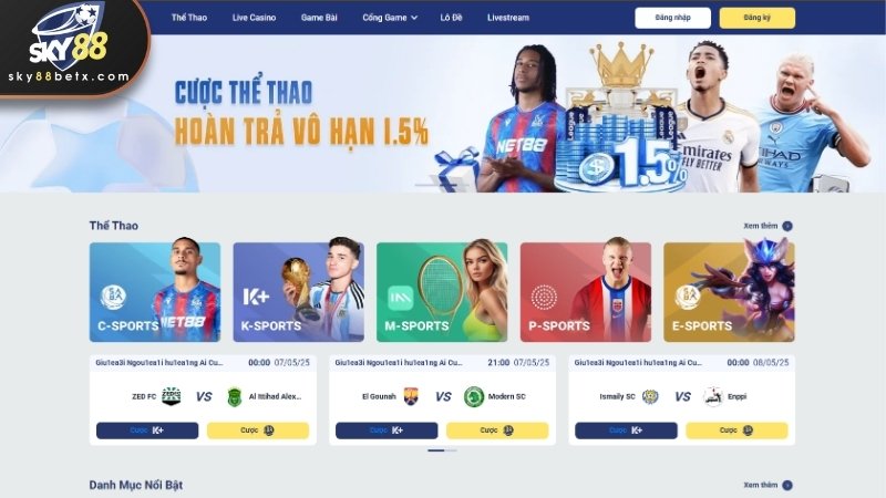 Ưu điểm của sân chơi khiến nhiều bet thủ tìm đến đăng ký